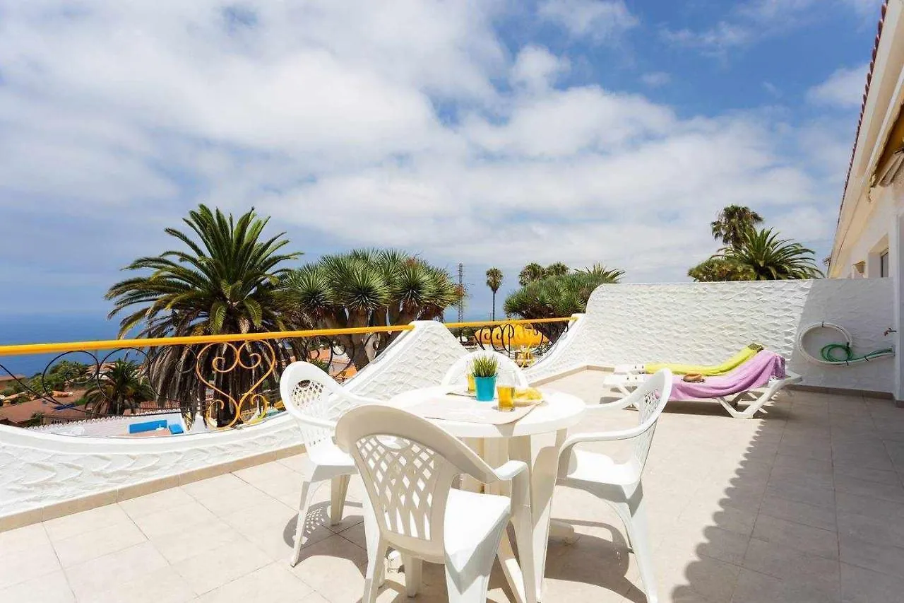 Appartement Acogedora Vivienda En Tenerife Con Vistasy Piscina à Tacoronte 0*,  Espagne